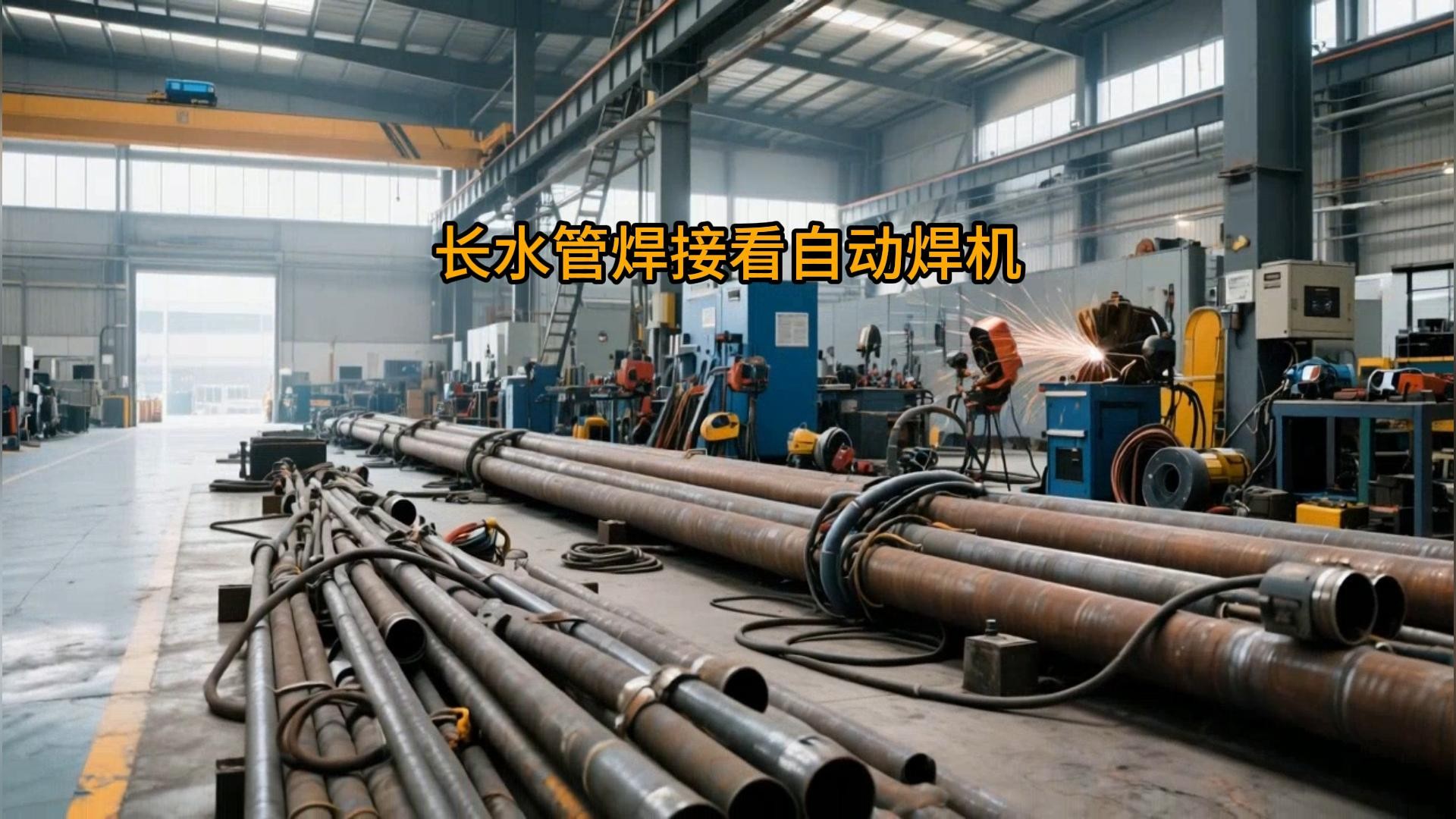 长水管焊接看自动焊机