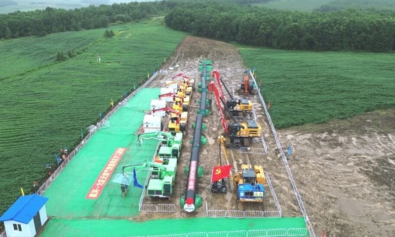 熊谷自动焊机助力“北气南下”能源大通道开工建设
